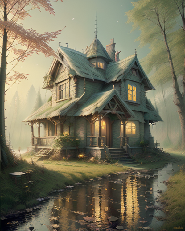 Cottage in the forest